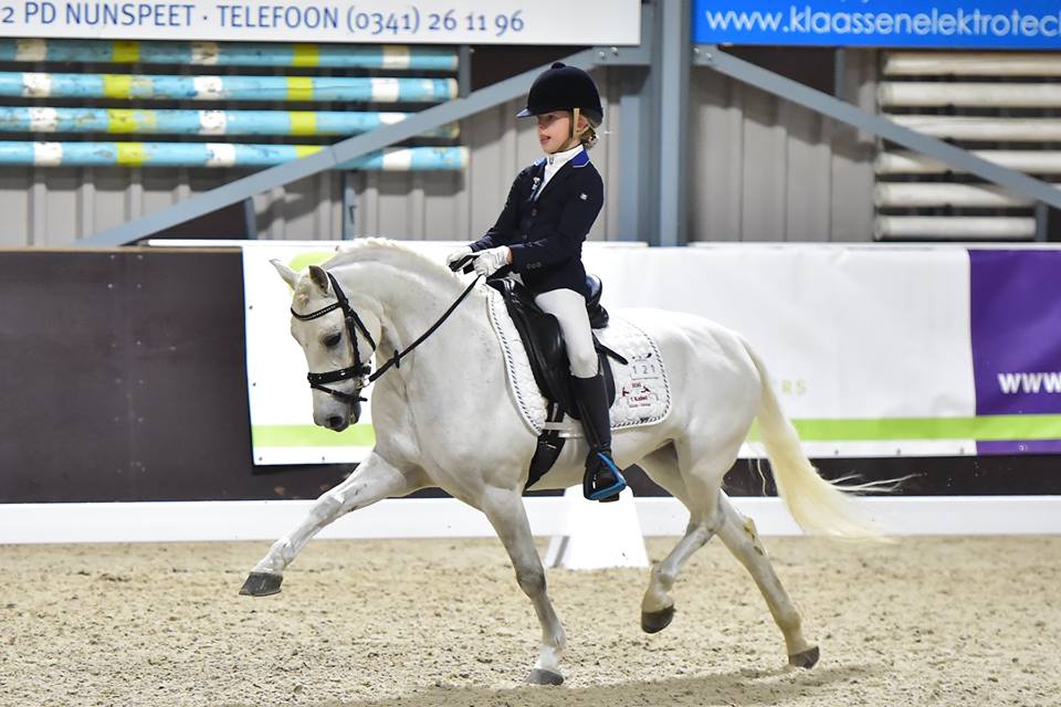 Esmee Boers en Roosendaal's Miracle. Foto Wilma Frentz