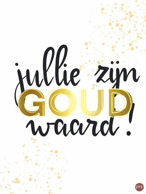goud waard vrijwilligers bedankt!