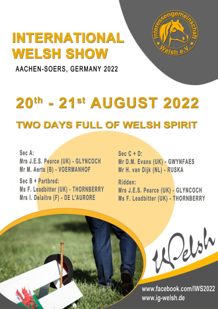 Int Welsh Show 2022 juryleden